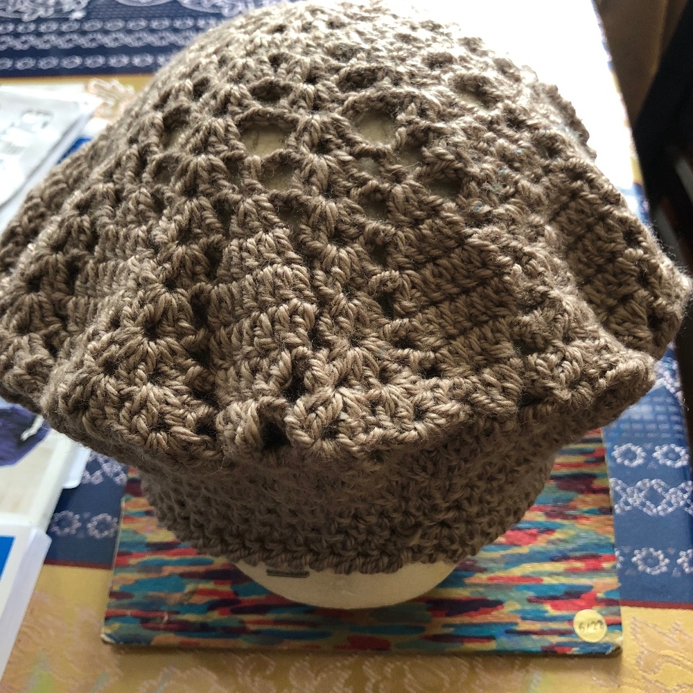 Crochet beret